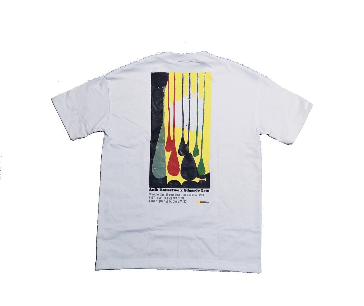 anibkollective's tweet photo. Here is our second release-the Kapayapaan Tee! Kapayapaan, or peace (in English) is the main theme of Mr. Edgardo Lam's painting printed at the back of this shirt; a minimalistic title of the painting was also printed on its front which captures the whole theme of the artwork. https://t.co/9uedjQhTr5