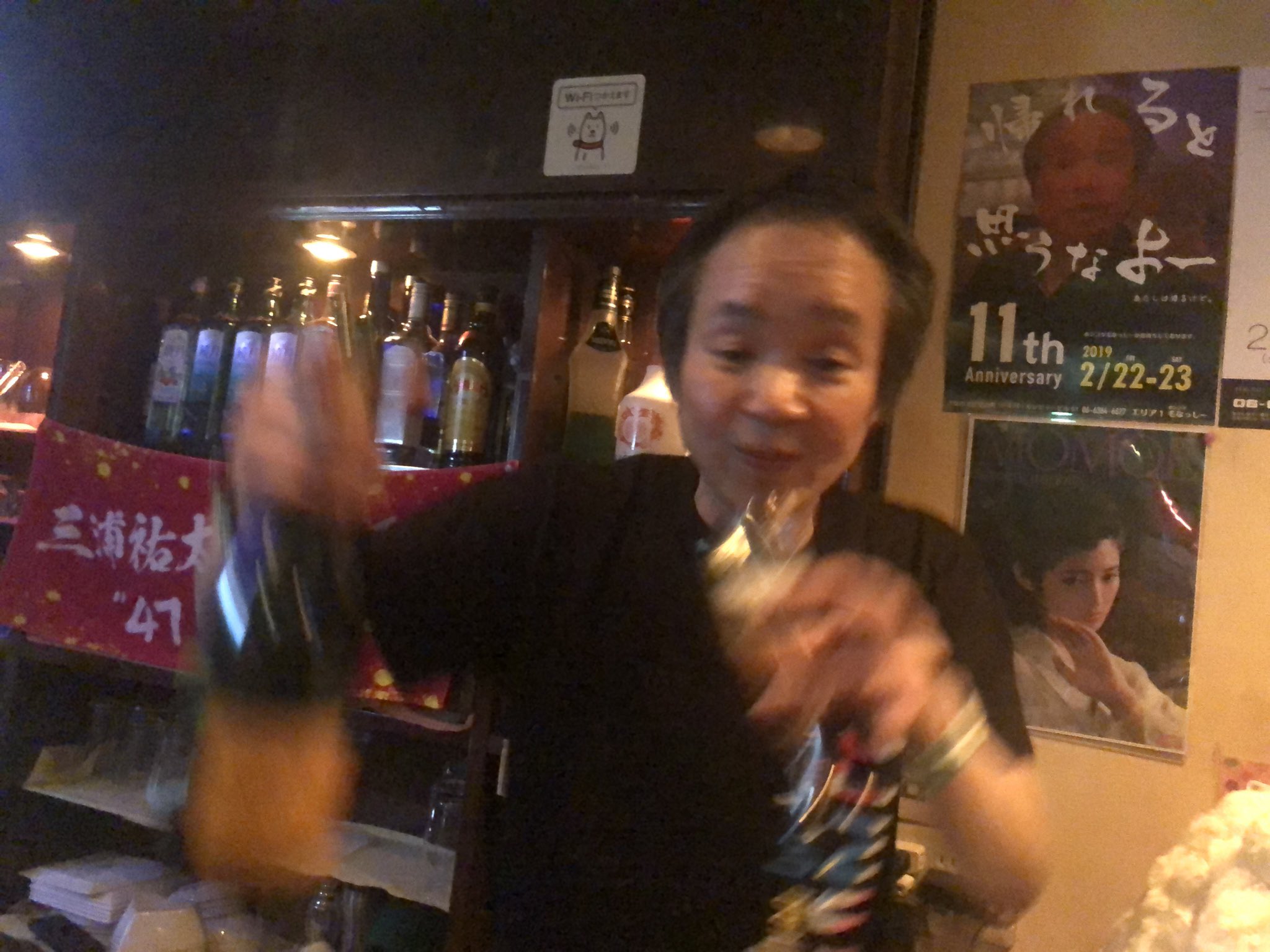 レディキラー 11周年を迎え ますます俊敏に舞うともさん 大阪堂山老舗エリア1は 翌日昼までお祝いで大盛り上がりです エリア1 レディキラー