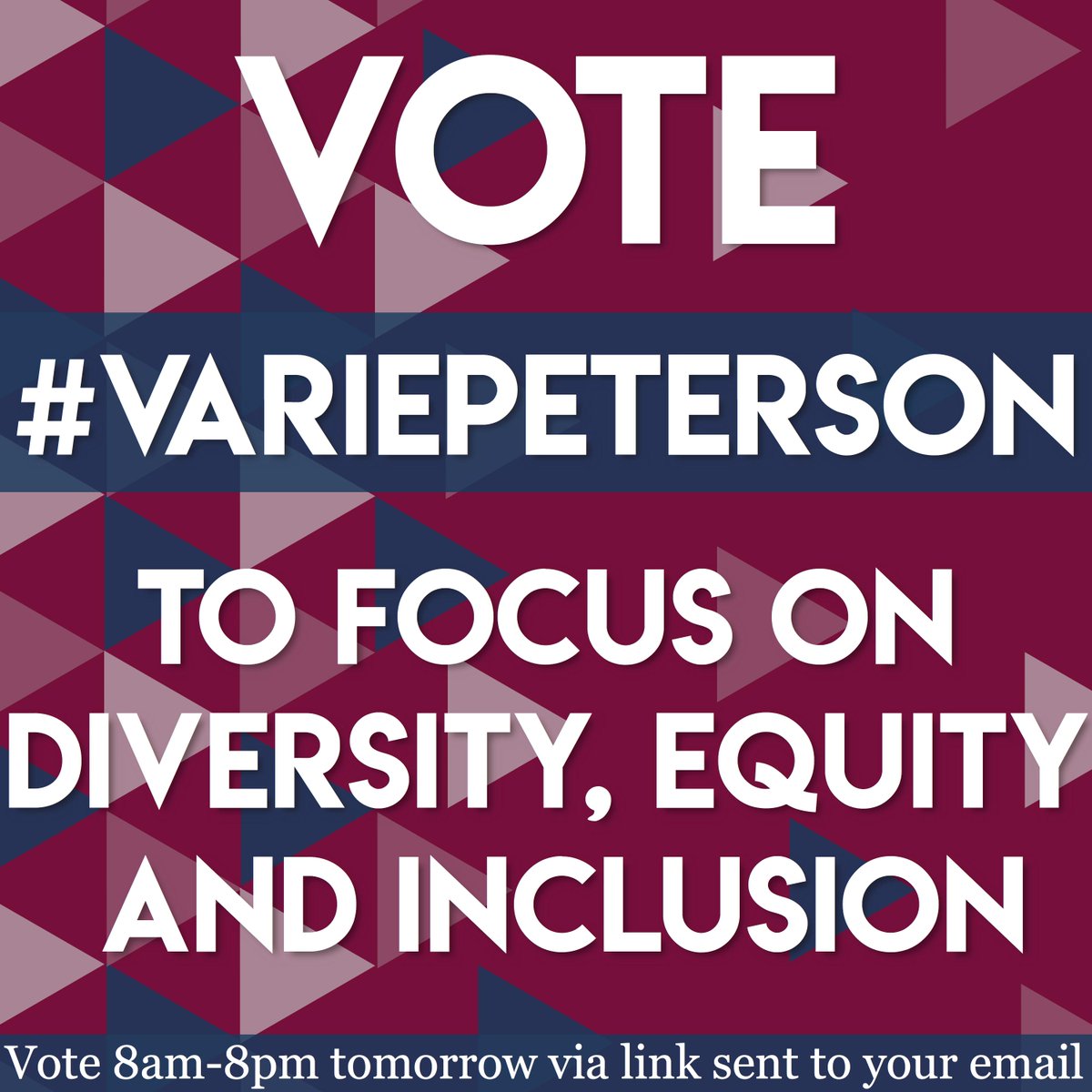 It is crucial we all recognize the commitment we hold to creating an inclusive atmosphere on our campus. If re-elected we will increase access and opportunity for diversity education.