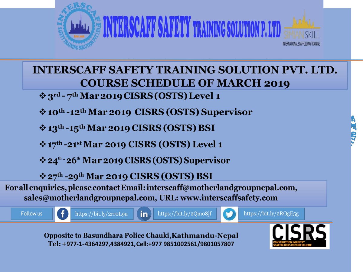 Interscaffsafe1 tweet picture