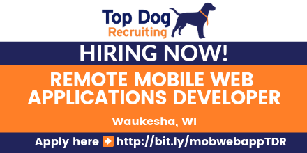 topdogrecruit's tweet photo. #Hiring REMOTE MOBILE WEB APPLICATIONS DEVELOPER - WI #jobs #jobsearch #jobseekers #jobshiring #ASPNET #MVC #Python #PHP5 #JavaScript #jQuery #HTML5 #Unix #Lynix #MobileWeb #AppDev #Waukesha #WI
Apply here https://t.co/cBlxYIJoya https://t.co/D2BnNgO6Gq