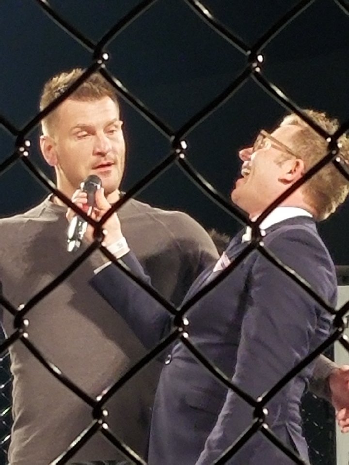 ISNOnline's tweet photo. Wow! What a night! #WFC99 at @HRRocksinoNP was incredible. Sellout crowd, great fights, tremendous atmosphere, and an amazing venue. It had it all. #MMA https://t.co/0RBnJAQqMc