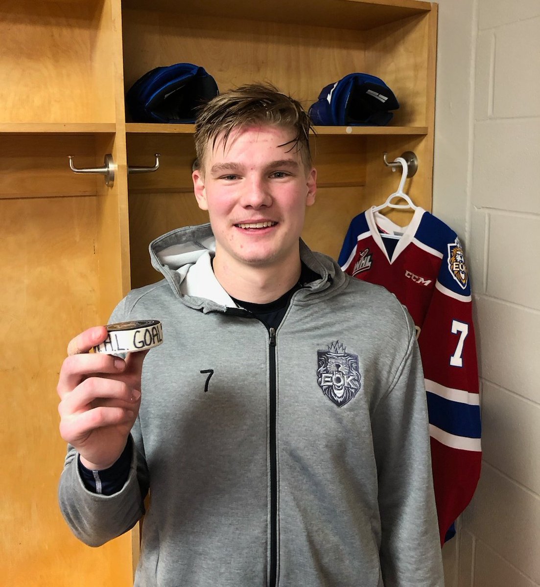Congratulations on your 1st career WHL goal, <a href="/gavlas14/">Parker Gavlas</a>! 

#allhail