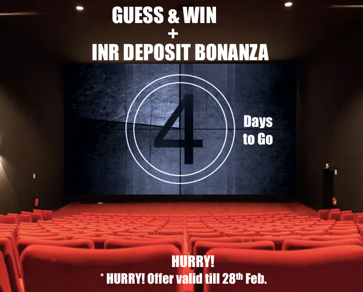 PocketBitsIndia's tweet photo. 4⃣days to go
🤔#guesswin🤩
Guess the price of 1BTC in $ and win a @Ledger Nano S and 10 "Crypto-revolution" T-shirts.🎁
https://t.co/jP6DlRxyQH … …
🤗"INR DEPOSIT BONANZA!"🥳
Grab the EXTRA 0.5% we are offering on every INR Deposit, NOW!
https://t.co/TSQskjjXhq
HURRY!⏰ https://t.co/4pToMdEKZE
