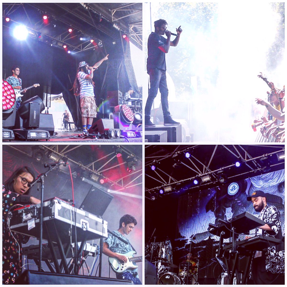 Cheers @electricavenuefestival for the vibes. Big shout to our bros <a href="/melodownz/">Liiightside</a> &amp; <a href="/raizabiza/">raiza biza</a> for sharing the stage with us 🙏🏽🙏🏻🙏🏼🙏🏾