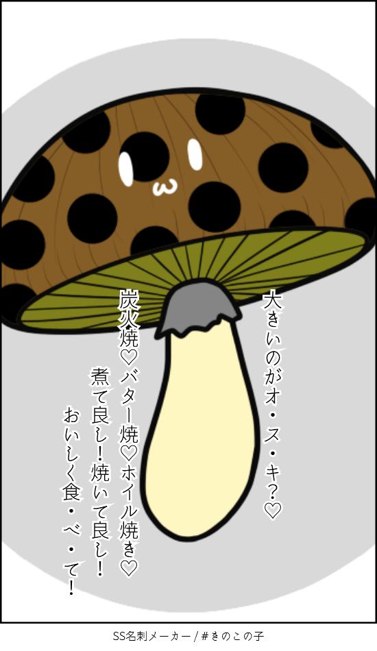 きのこの子 きのこの子