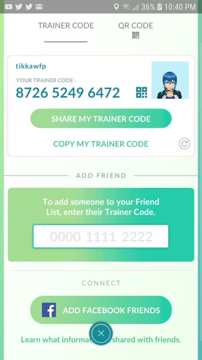 LLuchsinger's tweet photo. 8726 5249 6472 looking for #PokemonGOfriend #PokemonGOfriends #pokemongofriendcode https://t.co/lX0yY3jwTI