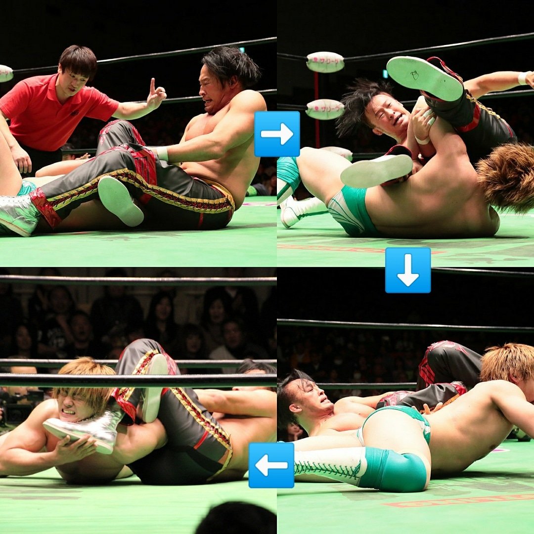 丸藤 正道 キーロック 古典的技を現代風に昇華させてみました 名付けて パーフェクトキーロック Perfect Key Lock これで 今日は 勝ち キーロックに入ってから回転してコントロール のロックしたまま相手を腹這いにしてなおかつ足で首も締め