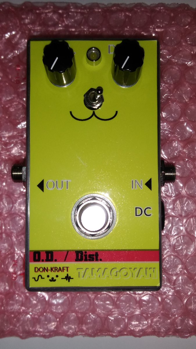 studiolink_band's tweet photo. レンタルエフェクターを導入しました！
スタジオ練習の際に無料でお貸し出しして試すことが出来ます！
是非音を出して練習で使ってみてください！
DON - KRAFT
タマゴヤキという、ネーミングもデザインも可愛いオーバードライブ&amp;ディストーションです。
歪み具合は幅が広いので、使い勝手が良いです！ https://t.co/pgF0Xoitxf