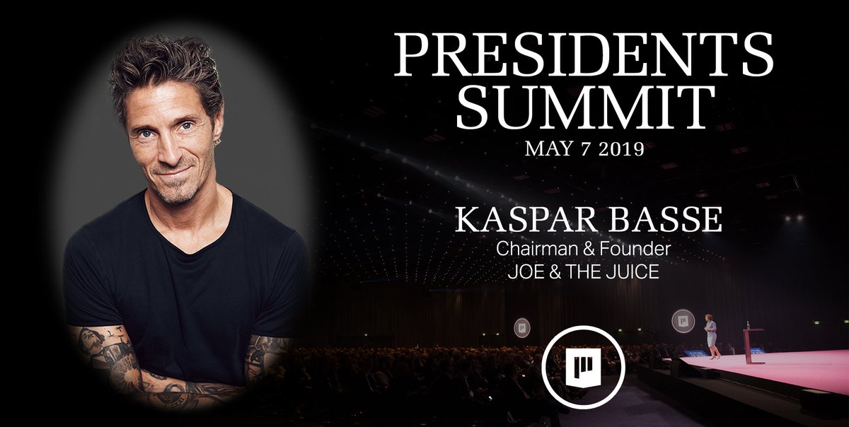 How do you build an exceptional company culture and go from 0 to several 100-million dollars in revenue? Kaspar Basse founded <a href="/joeandthejuice/">JOE & THE JUICE</a> in 2002 and has grown it to 4 continents, 15+ countries and 280+ stores.

See Kaspar at Presidents Summit May 7 - presidents-summit.com
