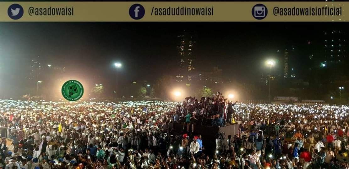 syed asim waqar (@syedasimwaqar) on Twitter photo #Shiva_ji park Dadar ki history me pehli baar kisi
Musalman Leader ki itni Vishal rally
Janab Asaduddin Owaisi sahab
#AIMIM + #BBM ki Maha #Rally
<a href="/asadowaisi/">Asaduddin Owaisi</a>
<a href="/brajeshlive/">Brajesh Misra</a> #Shiva_ji park Dadar ki history me pehli baar kisi
Musalman Leader ki itni Vishal rally
Janab Asaduddin Owaisi sahab
#AIMIM + #BBM ki Maha #Rally
<a href="/asadowaisi/">Asaduddin Owaisi</a>
<a href="/brajeshlive/">Brajesh Misra</a>