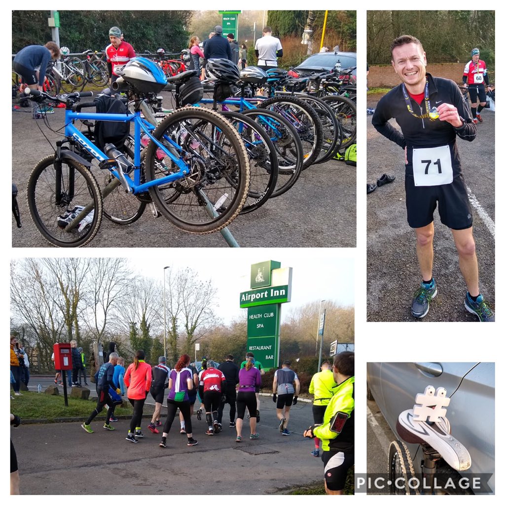 73blacky's tweet photo. Big thanks to @McAFitness @yourgotri first Duathalon completed today 🏃‍♂️🚴‍♂️🏃‍♂️ great weather, atmosphere and big thanks to the organisers and marshals 👍 I’ll be back for another, on my mountain bike 🚵‍♂️😂 #manairduathlon #yourgotri #TriLikeMe #duathlon https://t.co/pW5Ofp0KgZ