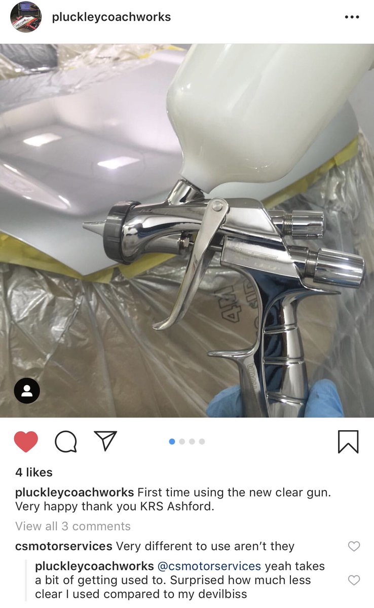 Kent Refinishing Supplies (@kentrefinishing) on Twitter photo <a href="/pluckleycworks/">pluckleycoachworks</a> trying out his new Iwata WS400 supplied by us 😎 Is it time you renewed your gun? Call us to discuss your options ☎️01233 510710☎️ <a href="/pluckleycworks/">pluckleycoachworks</a> trying out his new Iwata WS400 supplied by us 😎 Is it time you renewed your gun? Call us to discuss your options ☎️01233 510710☎️