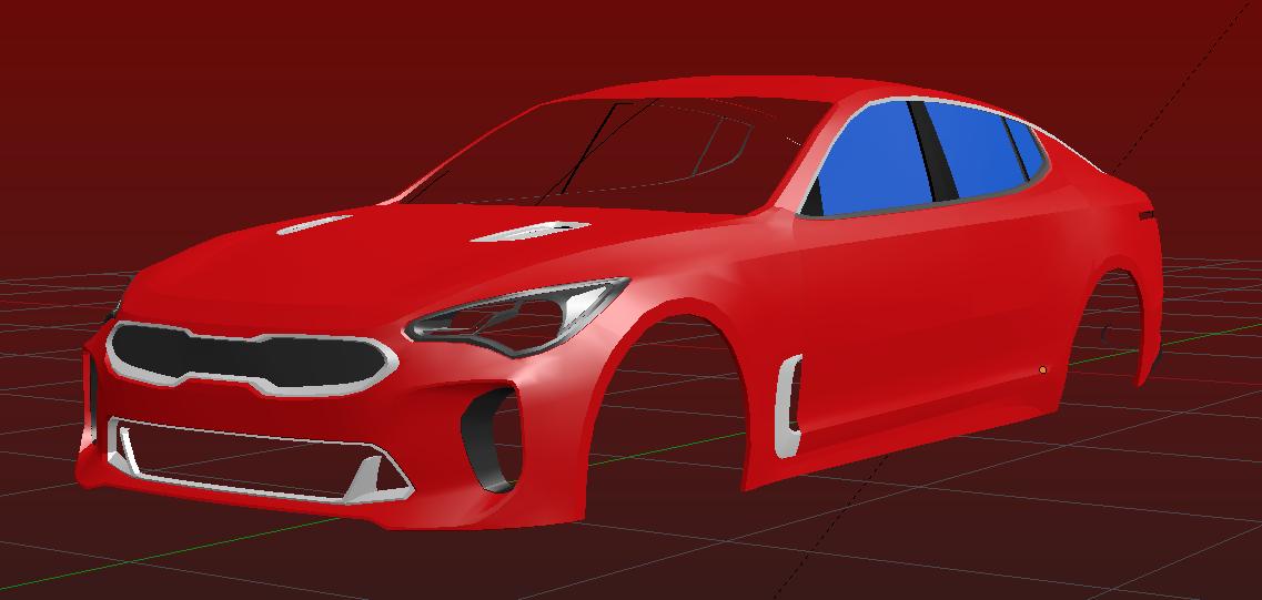 Isaac On Twitter W I P 2018 Kia Stinger Gt For Greenville Rblx - 2018 kia stinger gt roblox