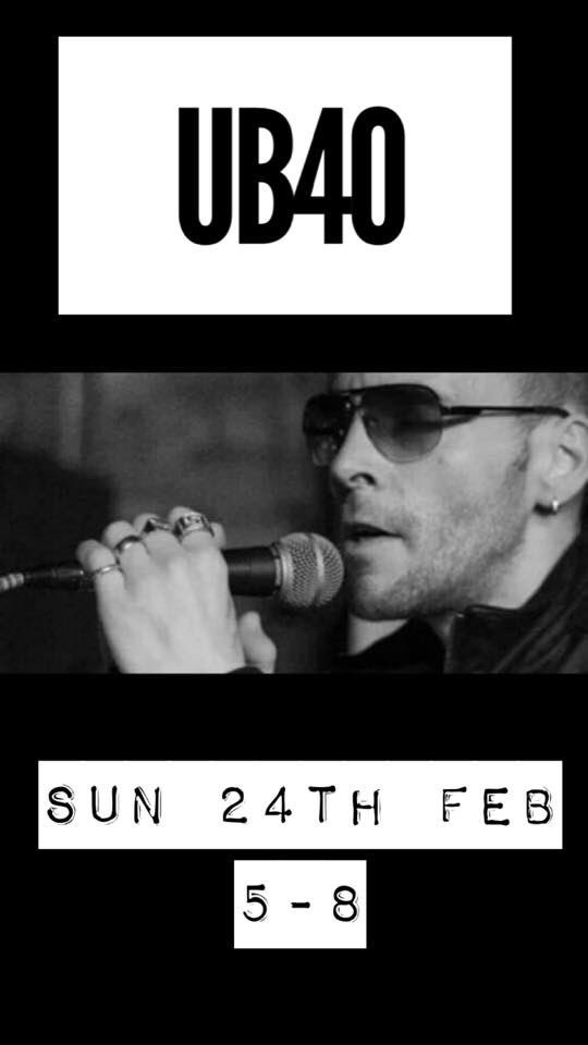 WILLY’s BIRTHDAY BASH TODAY! 
With #LiveEntertainment from the best solo UB40 TRIBUTE- A-J 🤗🤗🤗🤗. Come down and join the party 🎉🎉🎉