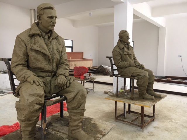 alcockbrown2019's tweet photo. The VERY generous #ErithGroup have #donated a massive £25,000. The donation will help fund a #bench,depicting the Sirs
Artist @TonyStallard designed the #bronze bench, to be placed on the original #Vickers Factory site
The unveiling will be 23/07/19, at a special #community event https://t.co/DtssiaCMnK
