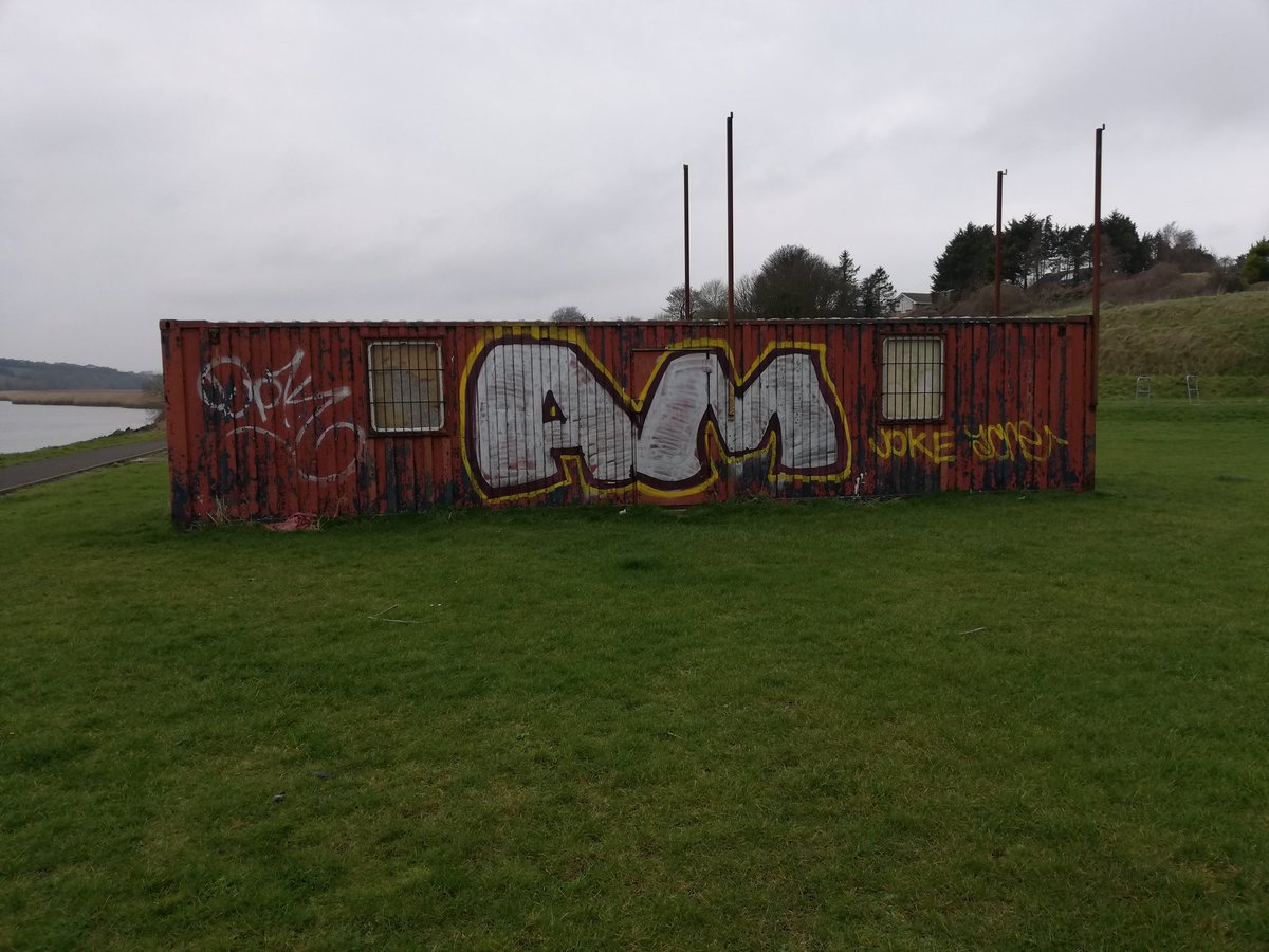 To whoever painted our shed this weeks thanks it looks great. Even mentioned we are a joke. Didn't touch our floodlights thank god