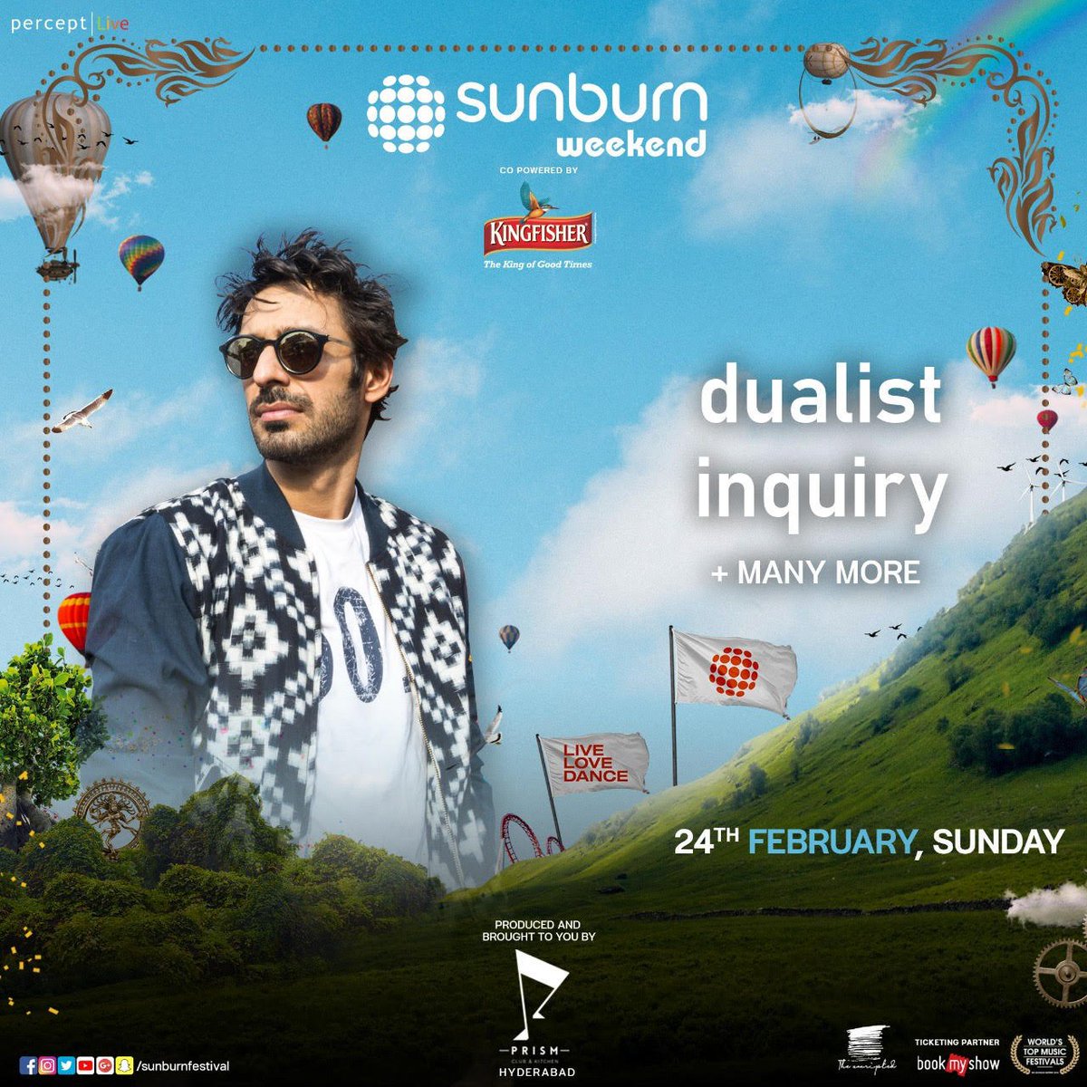 UnMute's tweet photo. Tonight: @ArjunVagale closes Techno stage 20:30 @SunburnFestival Goa + @DualistInquiry closes Poolside Stage 23:30 at #SunburnWeekend Hyderabad. https://t.co/VOIraU7eOm