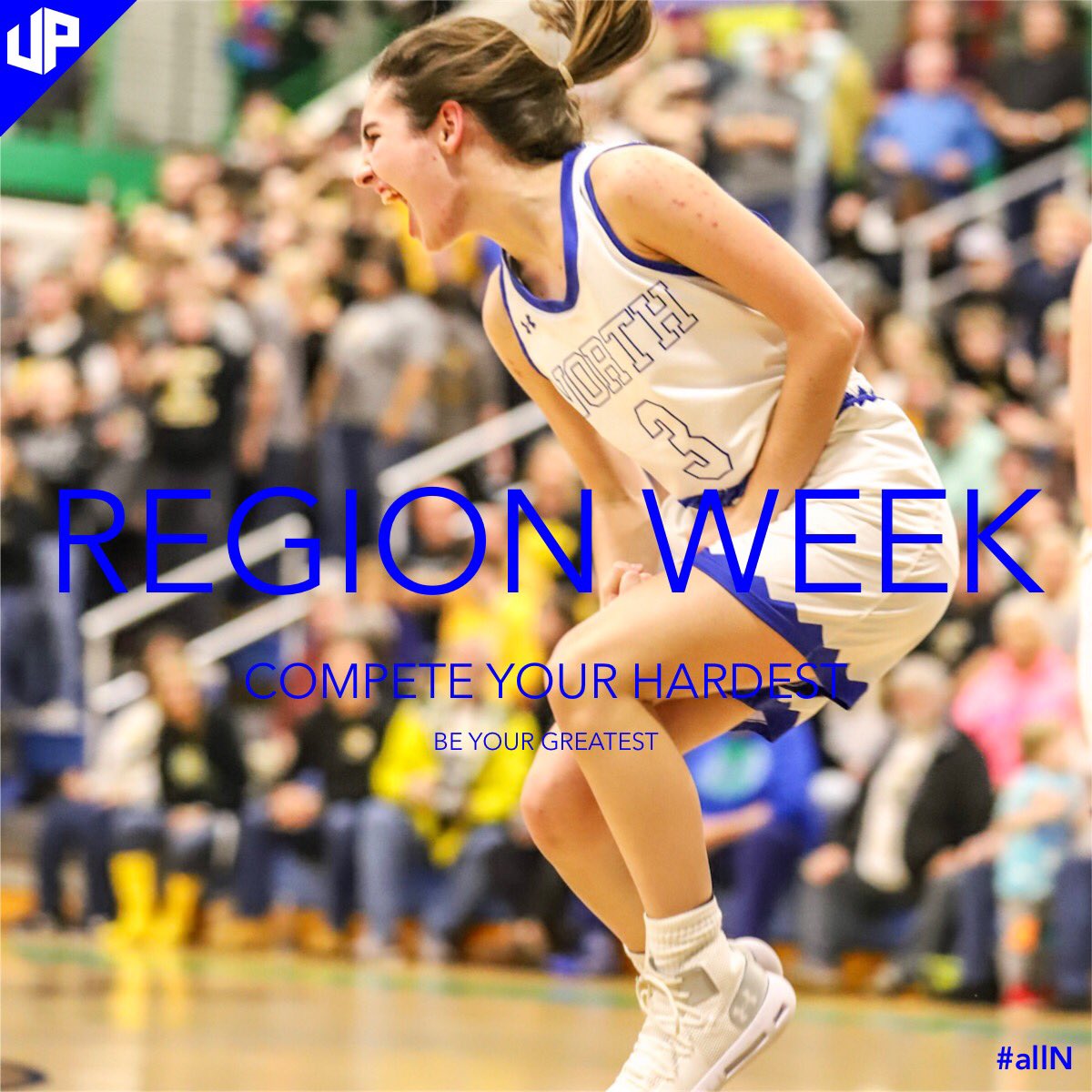 The 13th Region Tournament is this week.  It’s what we have worked all year for.  #takethenextstep #allN #focused #ilovethisteam