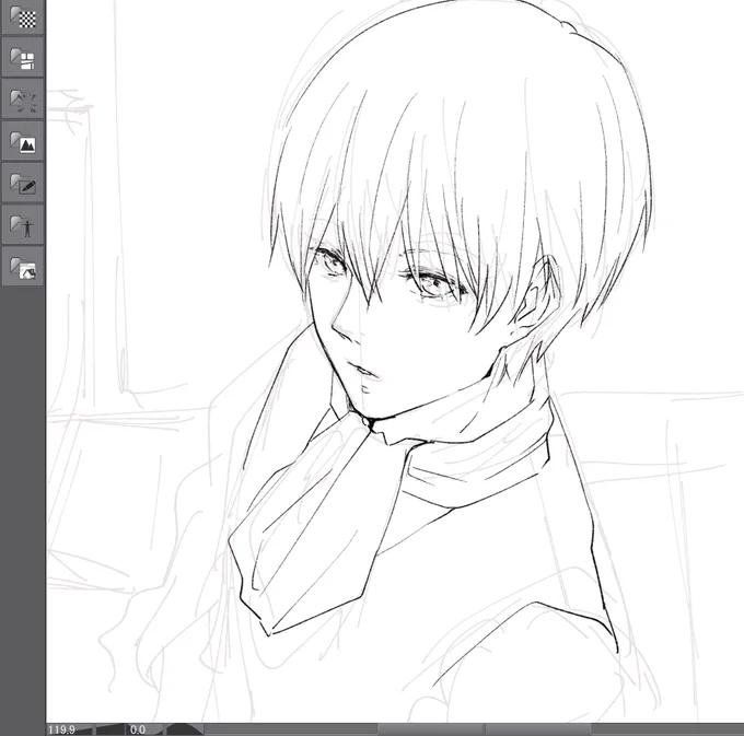 このペンも描きやすいなー。
原稿に向けてのペンがいま3種ある…どれにしよ 