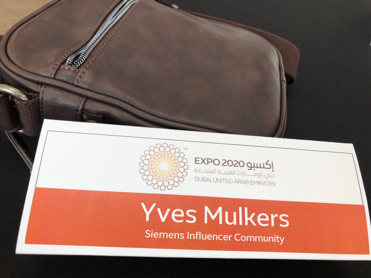 YvesMulkers's tweet photo. Always happy to be part of Unique #experience @Siemens_me @Expo2020Dubai #Siemens #DigitalizeME #Expo2020 #Awareness #social #impact #uae https://t.co/L3G1AcVsht