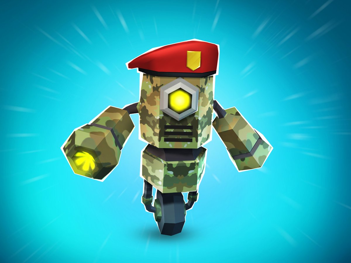 MadnessRobbery's tweet photo. "Hey, soldier. Do you know who's in command here?" The next update is coming soon. 🤖👮
#nextupdate #nextweek #robberygame #stealthaction #indygamedev #badthiefgoodthief #securityrobot #soldierskin #gameforfree #lootgaming #roguelike #grindergame #lowpolygame #gameforfree https://t.co/40bU8DMIIO