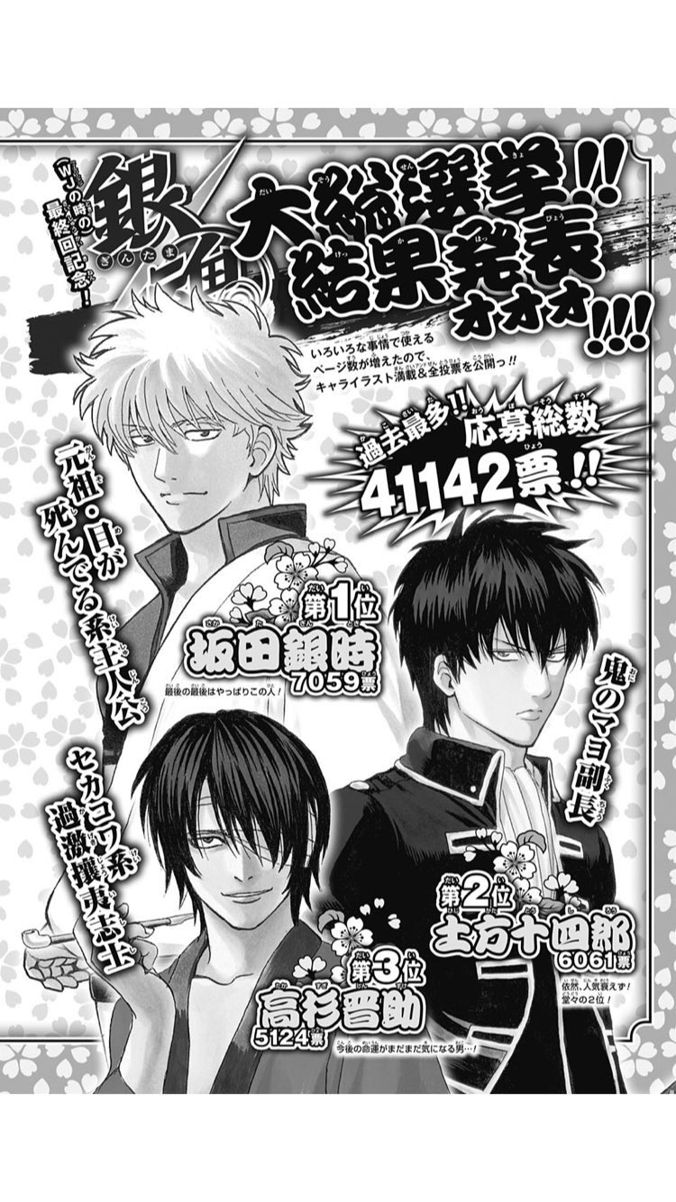 まつお 推し4連続2位 銀魂 銀魂人気投票 土方十四郎 ジャンプ T Co Ijyjf6uuc6 Twitter まつお 推し4連続2位 銀魂 銀魂人気投票 土方十四郎 ジャンプ T Co Ijyjf6uuc6 Twitter