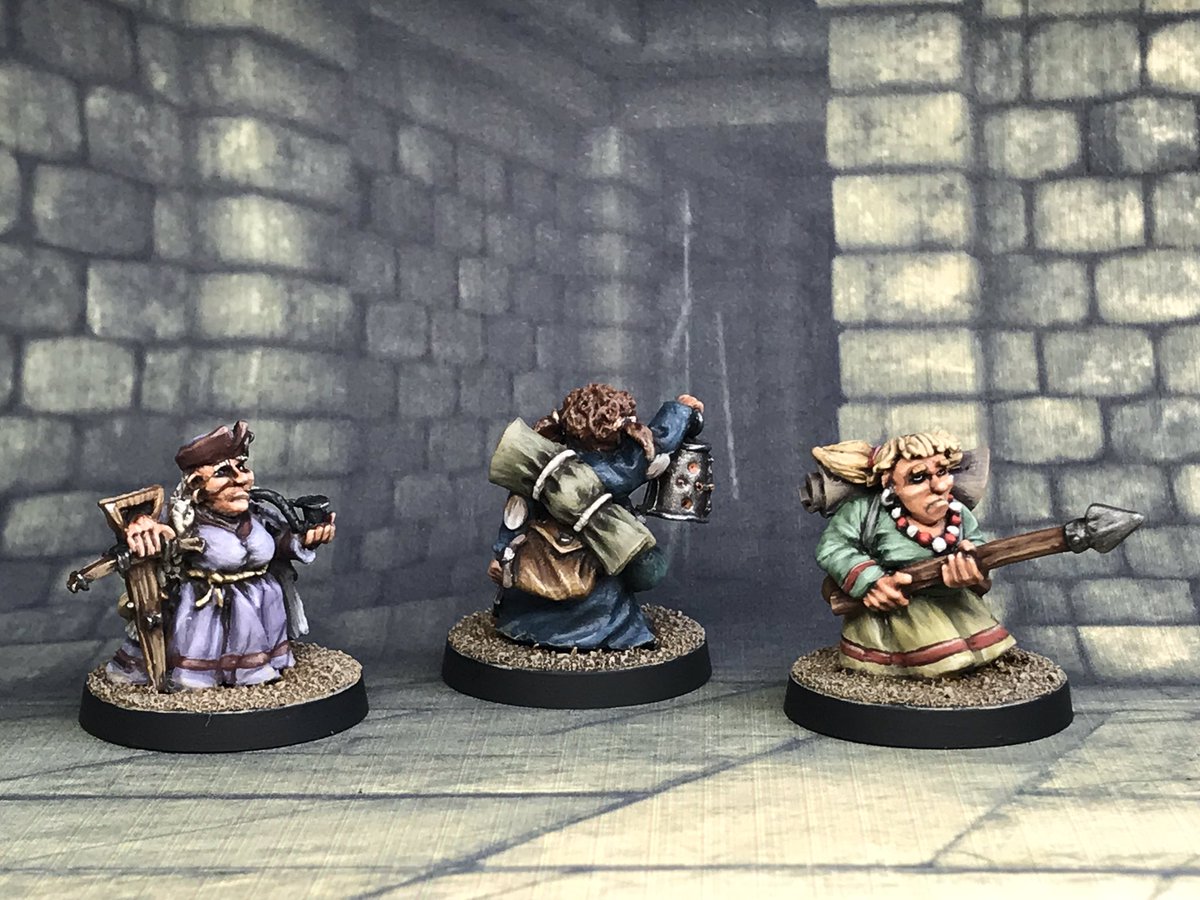 witchheimer's tweet photo. Terry Pratchett argued that gender for  #dwarves is more or less optional. I wouldn’t say that.
@lead_adventure
sculpted by Igor Karpov 
#painting #dnd #rpg #warmongers #oldhammer #paintingminiatures #warmongers #dungeon https://t.co/zevoHHBPAk