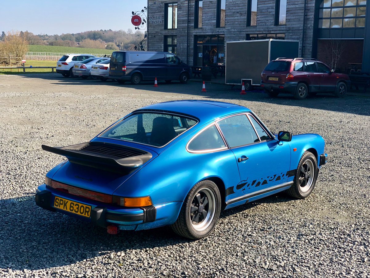 v8oholic's tweet photo. Yesterday was an unusual midwinter day, with a temperature of 16C ☀️ So naturally a 160 mile round trip to a brewery in Kent to stand around in a car park in a T shirt was in order 😀 Being first to arrive is always good for photo opportunities 👍 Also, spot the interloper 👀 https://t.co/JgOYosMVeV