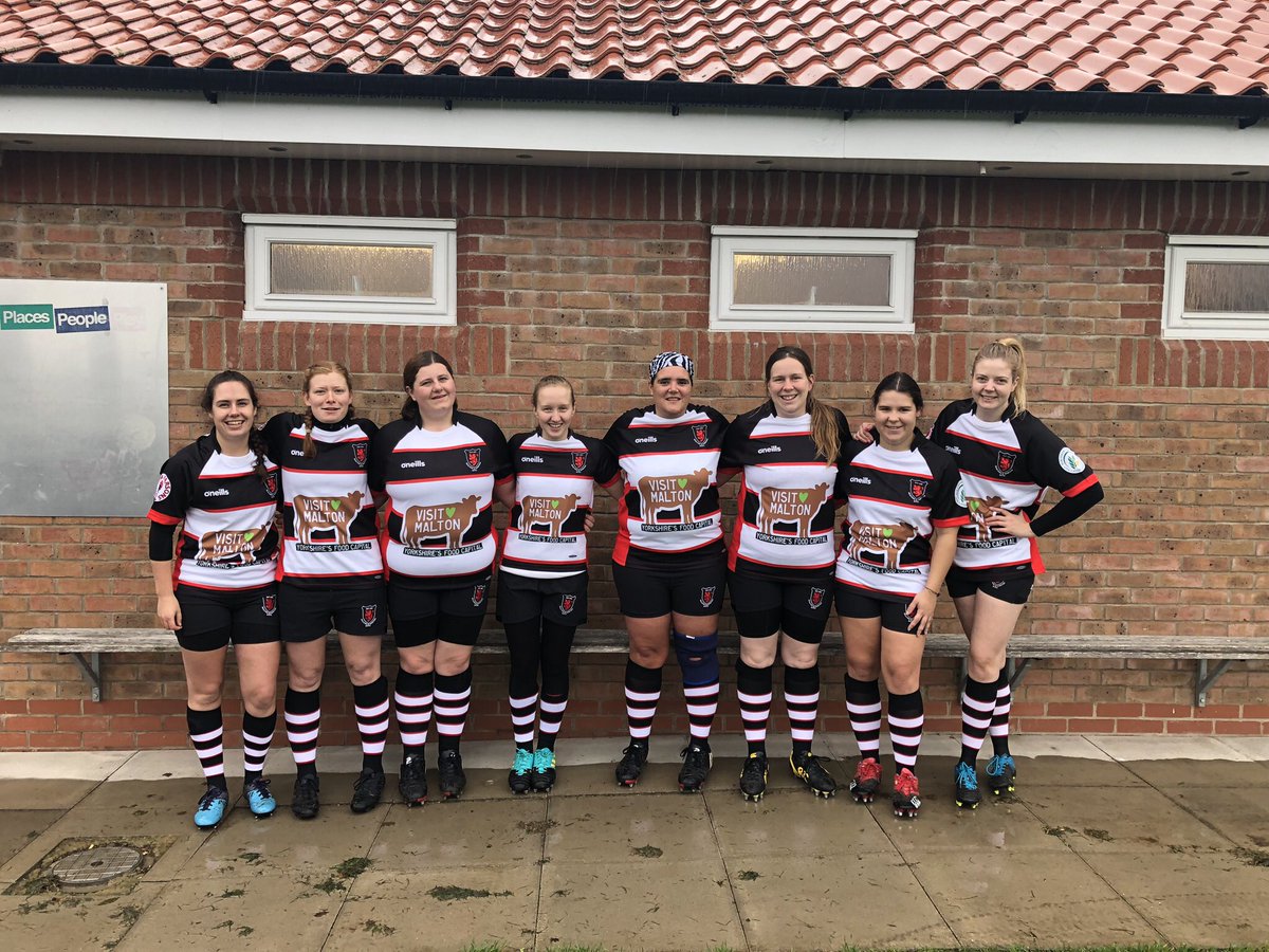 Fingers crossed for Liv Ward, our baby faced assassin, who is trialling for the <a href="/YRFU_Official/">YRFU_Official</a> senior women today. Liv (blue boots, middle of the picture) was at the girls launch in 2014 and has been honing her skills at <a href="/OneBishopBurton/">Bishop Burton Sport</a> #gowell