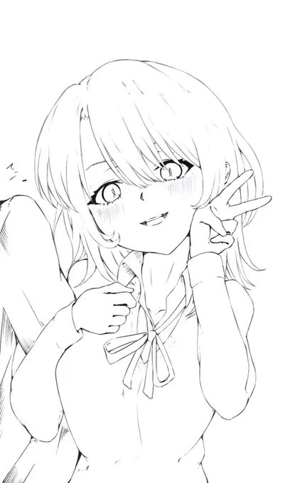 いろはす線画ー(●'・△・`)
いろはす難しい( ˘•ω•˘ ) 