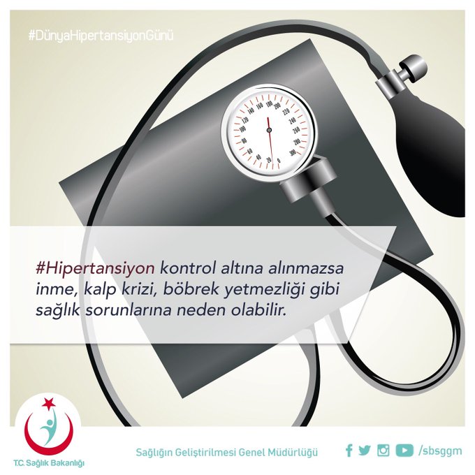 Hipertansiyon kontrol altına alınmazsa #inme #kalpkrizi #böbrekyetmezliği gibi ciddi sağlık sorunlarına neden olabilir.

Doktorunuza danışmadan lütfen;
🔹İlacınızın dozunu asla değiştirmeyin.
🔸İlaç almayı bırakmayın.

#Sağlık #pazar #günaydın #Kocaeli #İzmit #Kartepe #Başiskele