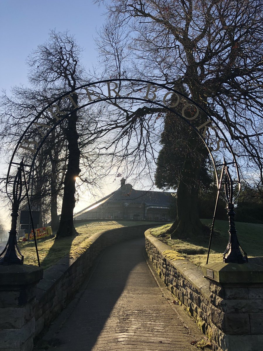 Good Morning from #Northumberland! The sun is just pushing through the mist here in #Alnwick