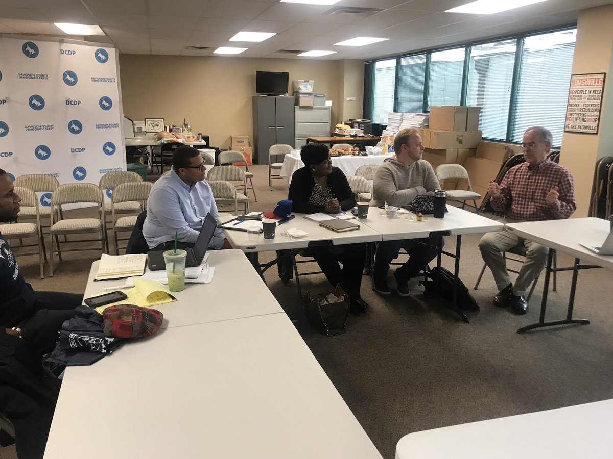 karaturrentine's tweet photo. Thank you SO much @CoopForCongress for stopping by the Davidson County Democratic Black Caucus Candidate Training to inspire the future leaders of #Nashville #DCDBC https://t.co/iWd4blpRSJ