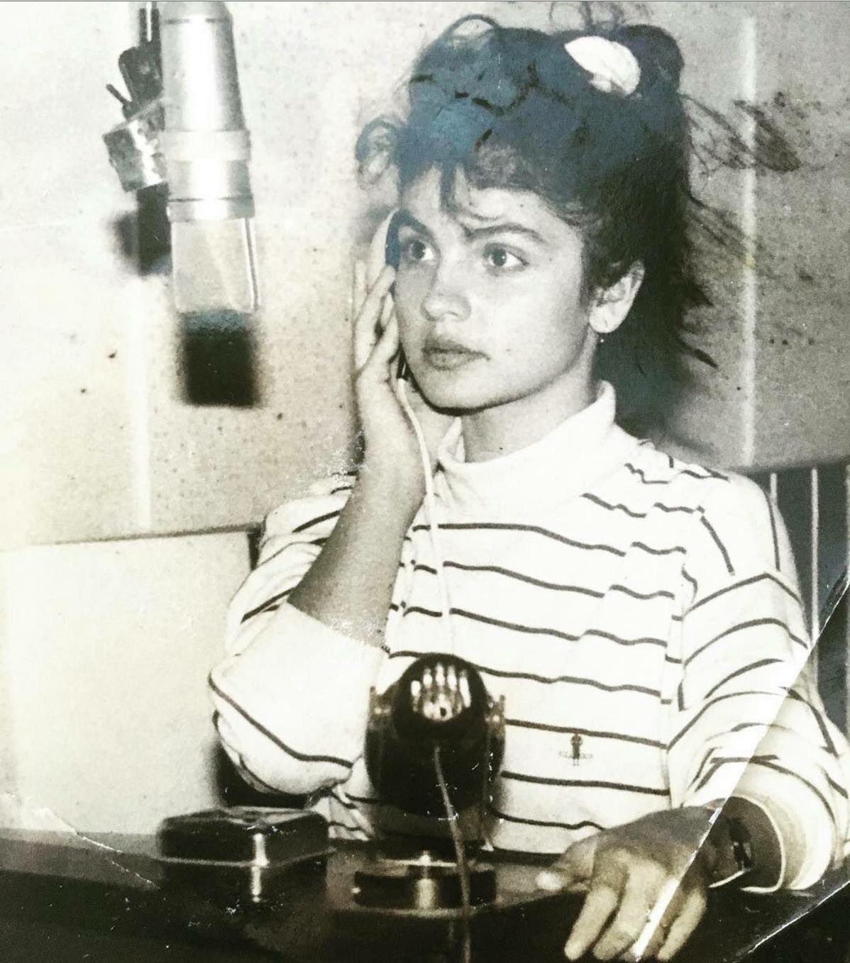 Happy Birthday Pooja Bhatt  - recording for her debut film Daddy 