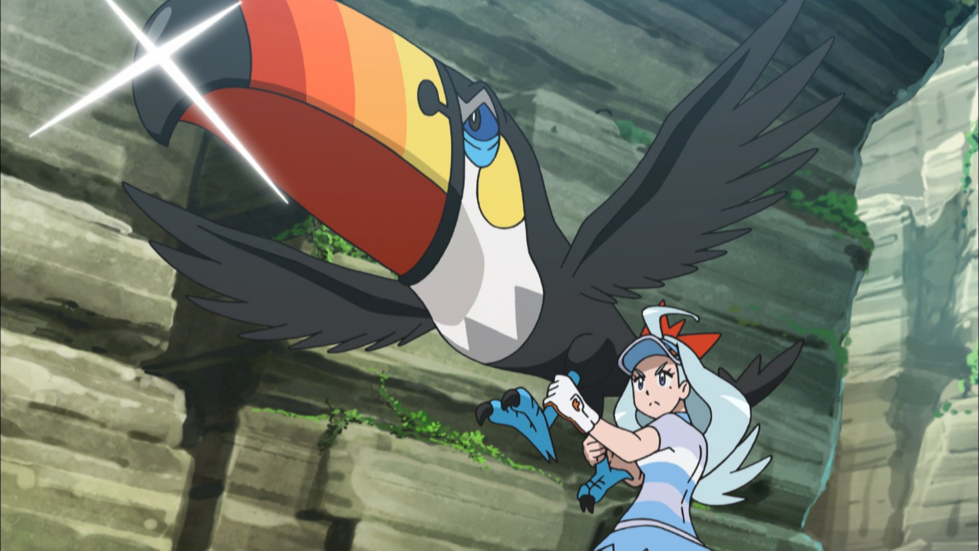 ポケモン情報局 公式 人人人人人 ガバシ Y Y Y Y カヒリの手持ちとして登場したドデカバシの カツオ 声優はサンシャイン池崎さんが担当 カツオ は池崎さんのお父さんのお名前なのでした 日曜18 00は アニポケ T Co