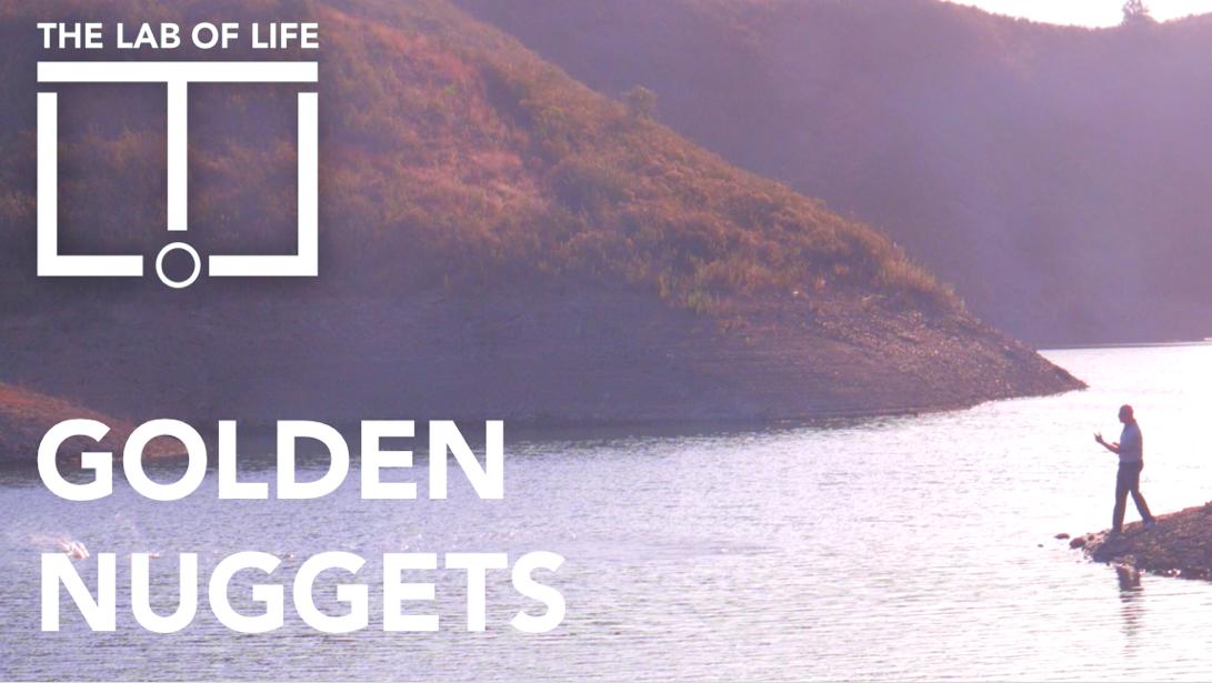 There are Golden Nuggets all over the place just waiting for you to find and use in pursuit of your own life well lived. Here's where they are... youtu.be/AxhBYl3K9cg