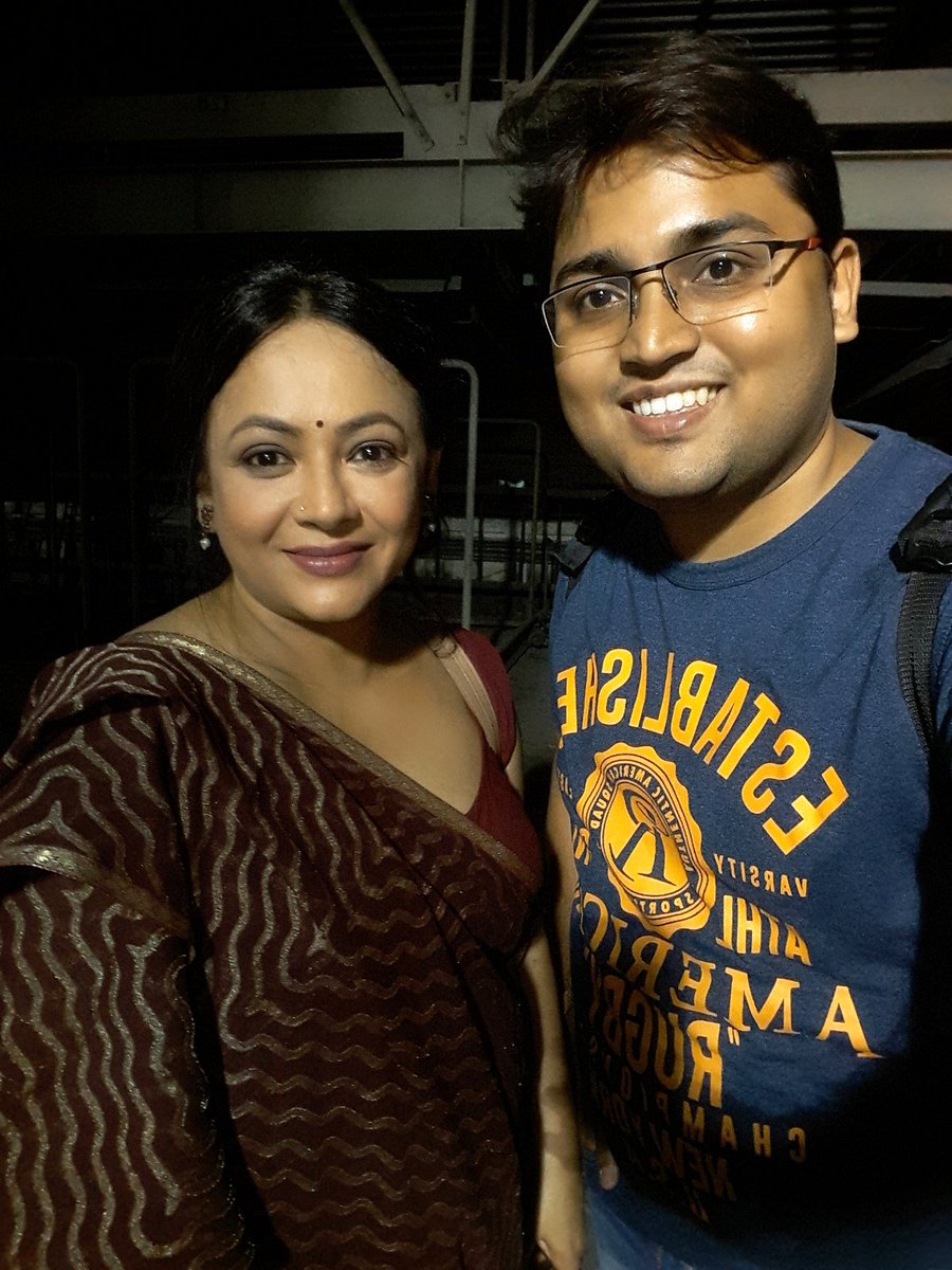 sushobhankoley5's tweet photo. Last night shoot with Sreelekha di 🎬🎬 
#Axismall https://t.co/HJDyNkIw7z