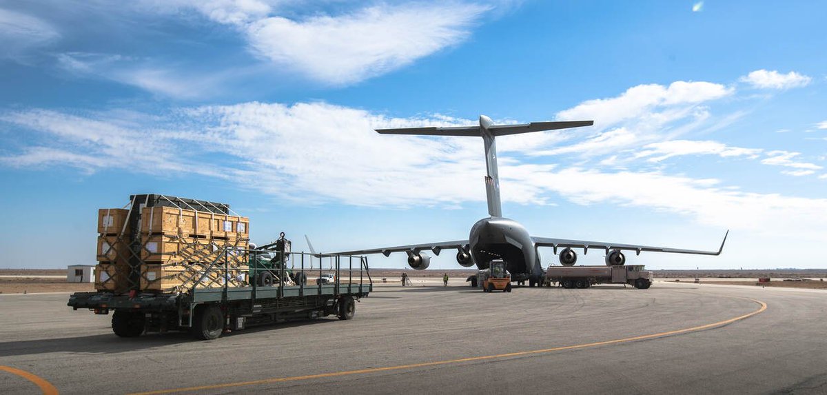 LtGenbdVerbeek's tweet photo. Redeployment #ATFME afgerond. Al het materiaal geïnspecteerd, gereinigd, geadministreerd en via de lucht of via zee verzonden naar NL. Topteam komt na hard werken deze week terug in NL. Ik ga ze met trots ontvangen. Logistiek bij de @Kon_Luchtmacht je moet het maar kunnen. https://t.co/zO2pTRkadj