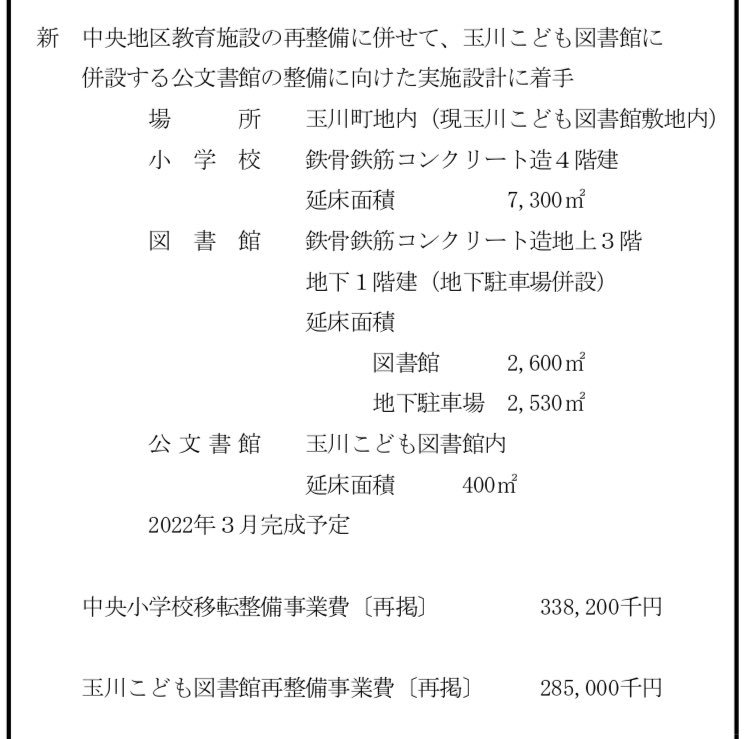金沢まちゲーション 玉川こども図書館と併設する公文書館の整備 及び中央小学校の移転 金沢市立中央小学校 新築 Rc造4階建て 延床面積7 300 玉川こども図書館 新築 Rc造3階地下1階 延床面積 図書館 2 600 公文書館 400 地下 駐車場 2 530
