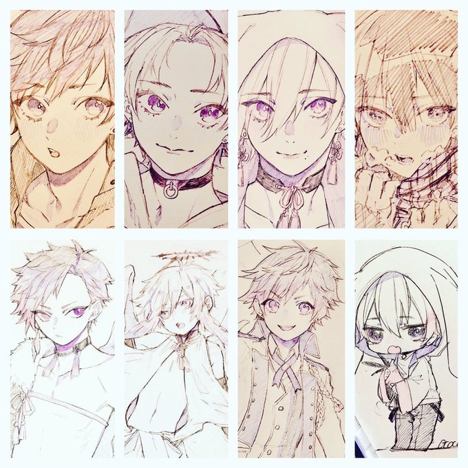 #私の絵柄が性癖に刺さる人に届いて欲しい
アナログ編 