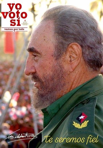 Consciente de donde venimos y hacia donde vamos, pensando en #Cuba y nuestra heroica historia, pensando en Fidel, ejercí mi derecho al voto bien temprano este #24deFebrero. Con orgullo y compromiso #YoVotéSí por mi #Constitución. #CubaVotaSí #CubaEsNuestra