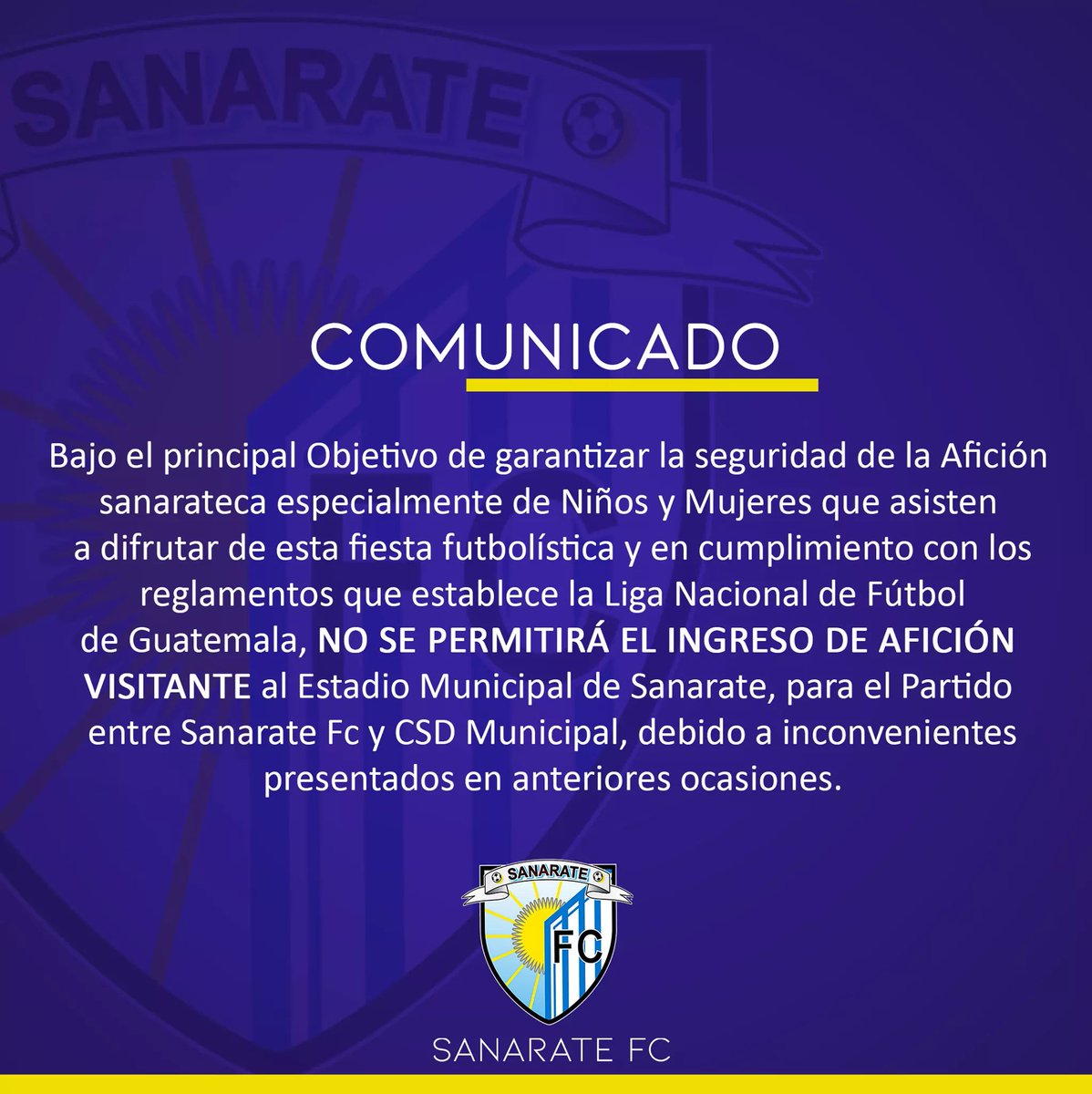 CD_Sanarate_FC_Oficial (@sanarateoficial) on Twitter photo 