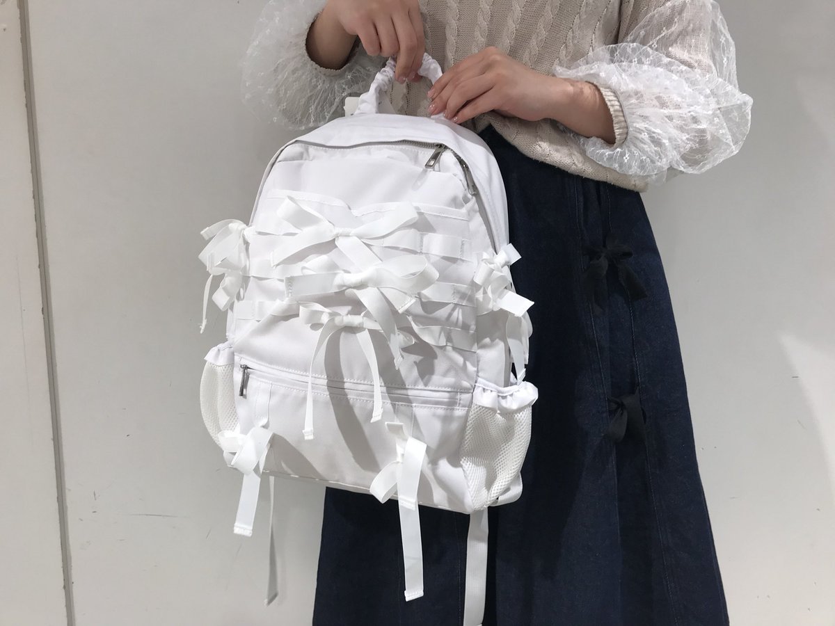 Merry Jenny新宿店 Auf Twitter おすすめアイテム リボンまみれバックパック ホワイト ブラック 10 500 税抜 03 3351 9028 Merryjenny ルミネエスト新宿 Merry Jenny新宿店 Auf Twitter おすすめアイテム リボンまみれバックパック ホワイト ブラック 10 500 税抜 03 3351 9028 Merryjenny ルミネエスト新宿