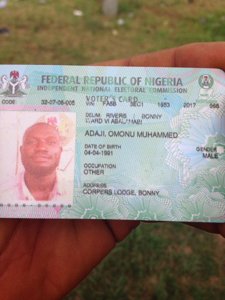 duranko_7's tweet photo. Do you remember  corpse  member trying to rescue his colleague?
Hes name is ADAJI OMONU
He is in Bonny L.G.A Rivers state my  home town and he is a hero
Show him some love!!! #heroinriversstate
#AtikuIsWinning #BuhariIsWinning # @renoomokri @wiilkilz @channelstv @benmurraybruce https://t.co/H8uLr2VwJE