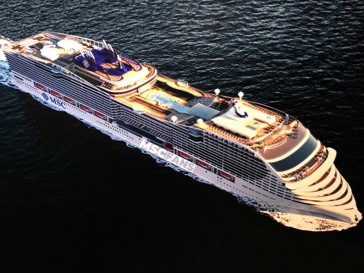 The flagship of the future, the revolutionary #MSC #WorldClass, coming in 2022 ⏩🆕