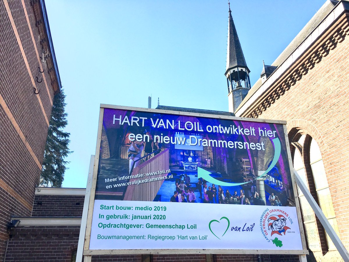 Hart van Loil ontwikkelt een nieuw Drammersnest in de kerk!🎈