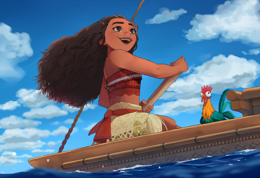 家に帰るモアナ
#Moana