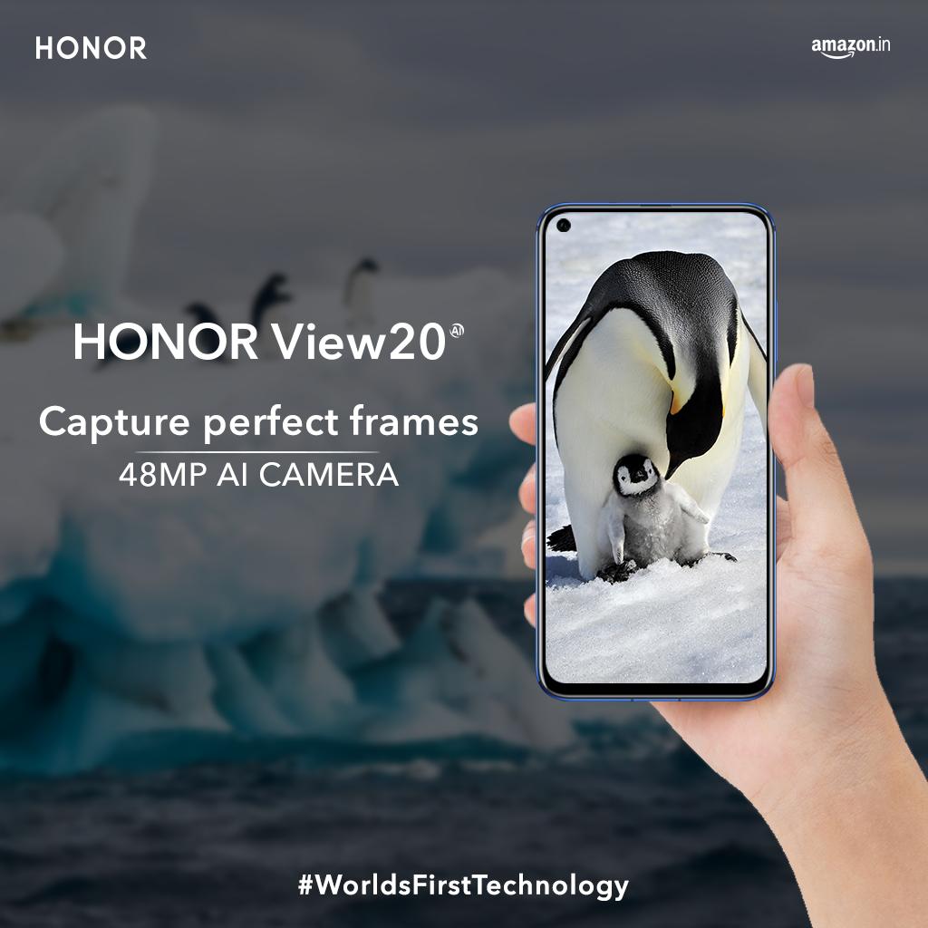 HiHonorIndia's tweet image. Dynamism is just one snap away with the #WorldsFirstTechnology of 48MP AI Camera in the #HONORView20!
#SeeTheUnseen features starting INR 37,999 on @amazonIN
Buy Now : amzn.to/2RrblYG