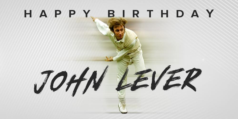 🎂 Happy Birthday to Essex legend John Lever! John took an unbelievable 1,473 first-class wickets for Essex between 1967 and 1989 and he turns 7⃣0⃣ today!